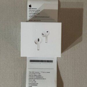 Apple AirPods Pro (3rd Gen) – Brand New Sealed + Receipt